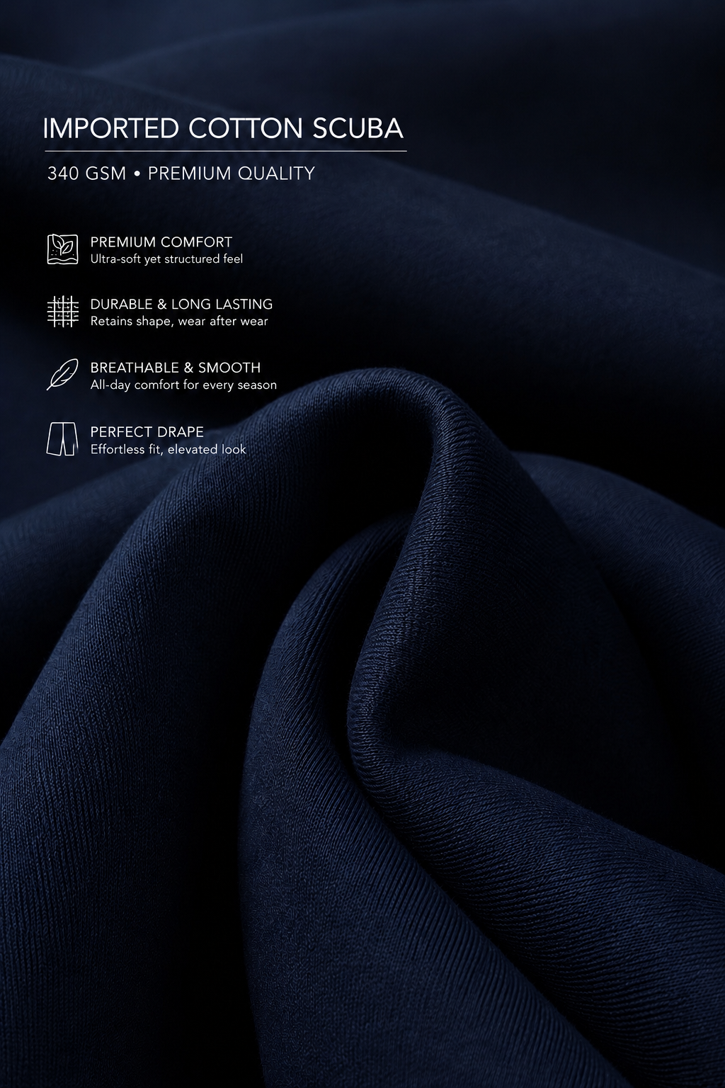 The Zip-Up Set: Navy — Co-ord Set