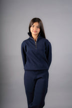 The Zip-Up Set: Navy