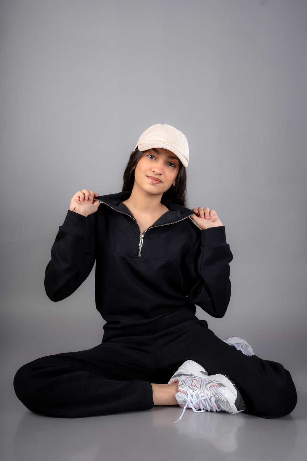 The Zip-Up Set: Black