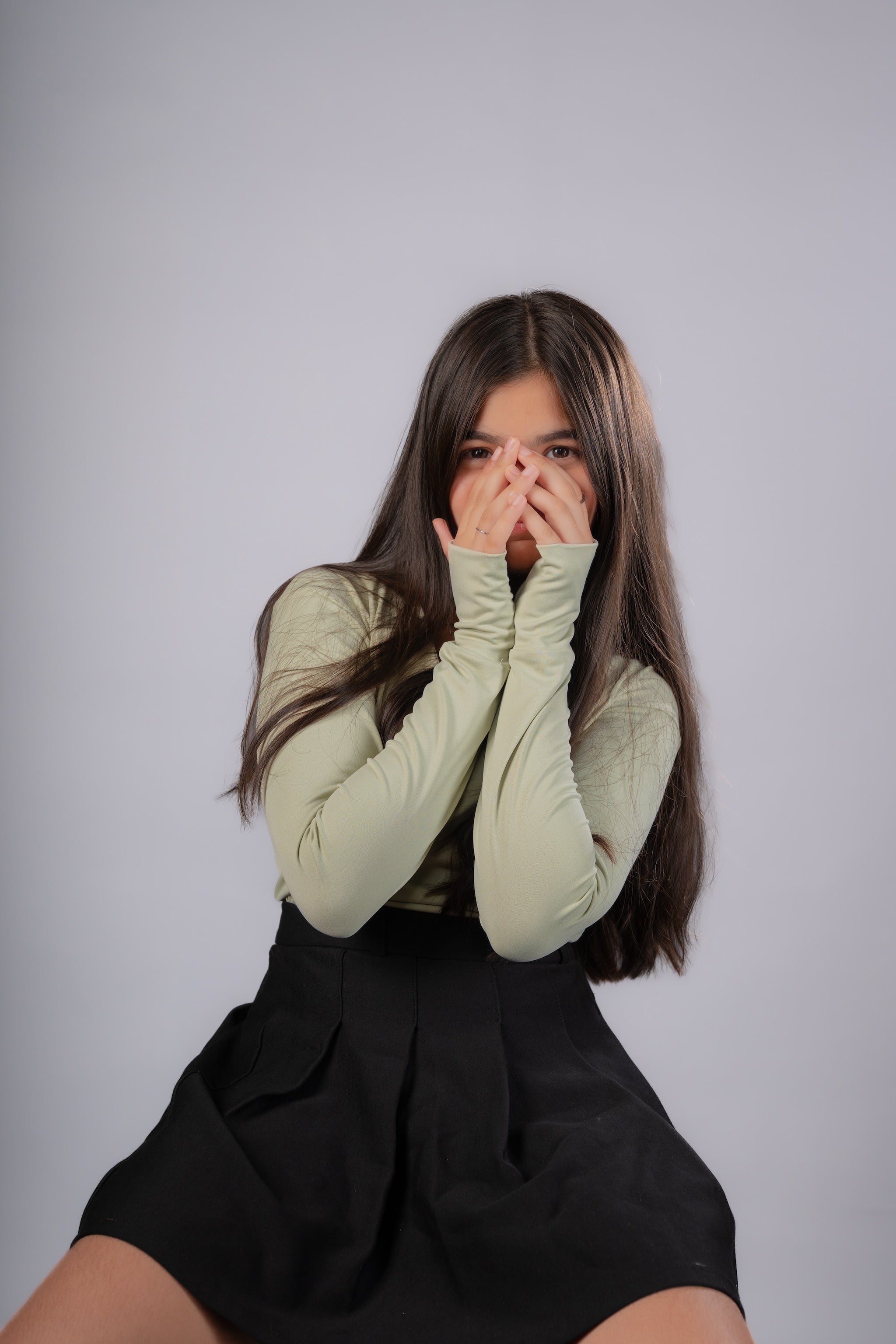 The Second Skin Thumbhole Top – The Marshmallow Icon