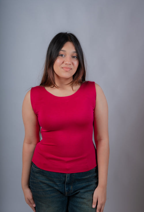 The Marshmallow Icon Bow Back Top — buy women's tops online India