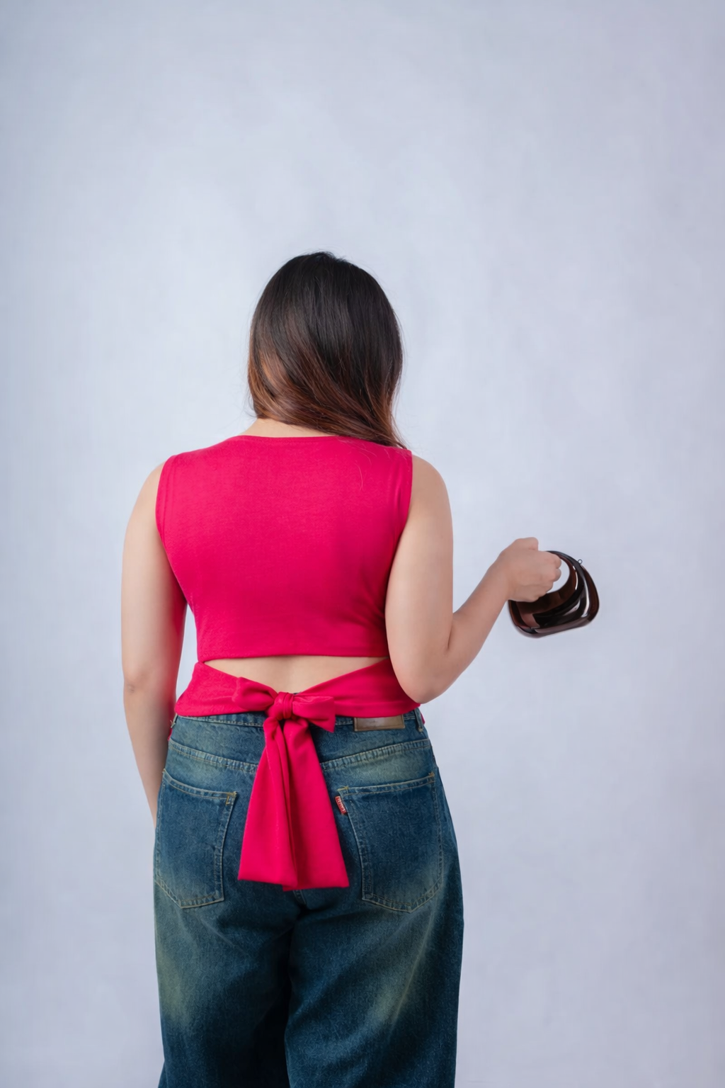 Bow Back Top