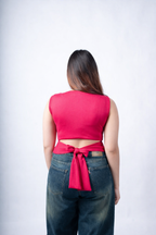 Bow Back Top