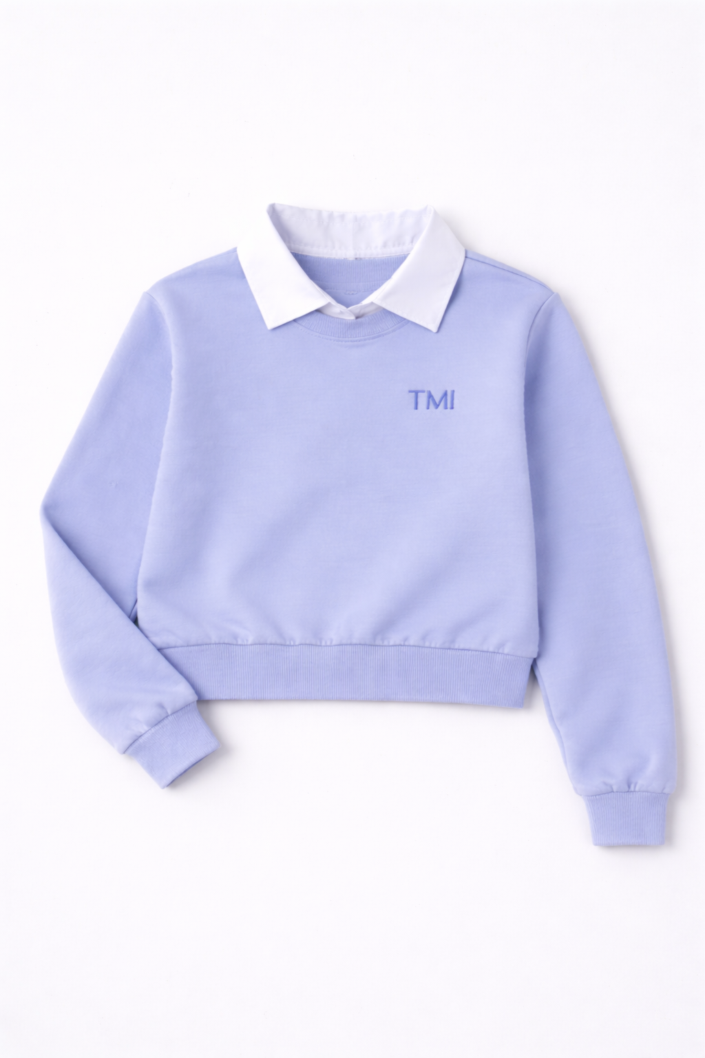 Oversized Collared Sweatshirt